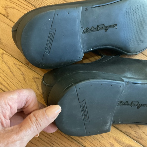 Salvatore Ferragamo Studio Oxford Lace-up Leather Shoe, Black, Men’s Sz 12 - Picture 11 of 12